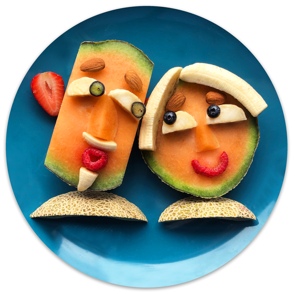 funny food faces